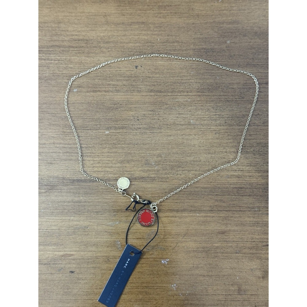 Marc Jacobs red necklace‎